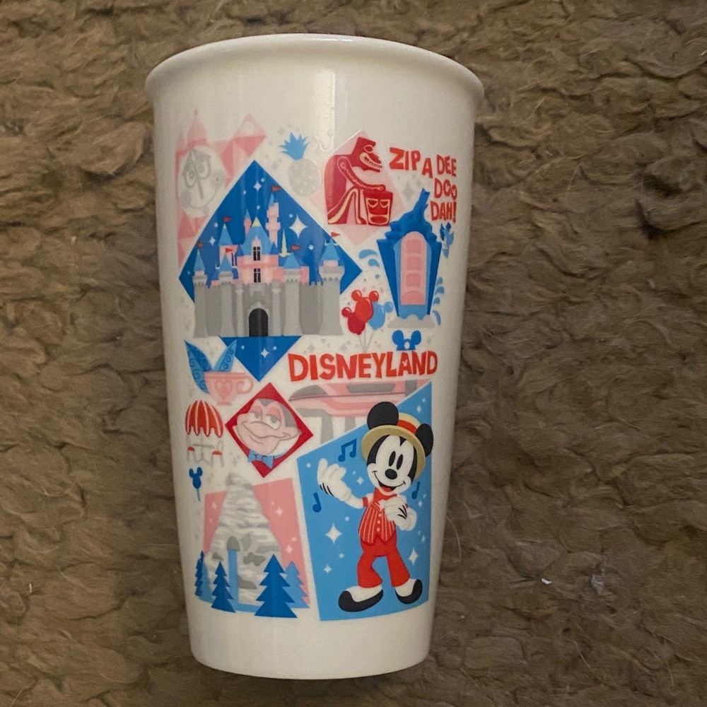 Starbucks Disneyland Mug with Mickey Mouse Design
